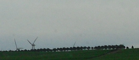 Wohin das Auge schweift - Windmühlen am Horizont