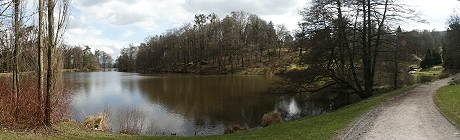 Bergpark Kassel - Panorama am See - HDR-Bild