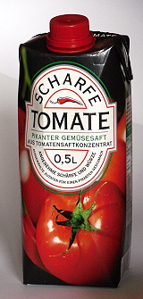 Tomatensaft "scharfe Tomate"