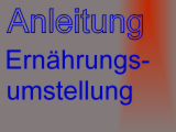 Anleitung Ernährungsumstellung