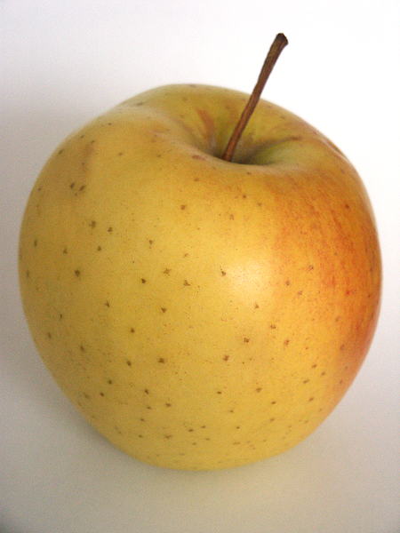 Apfel mit - geschätzt - 55 Kilokalorien 