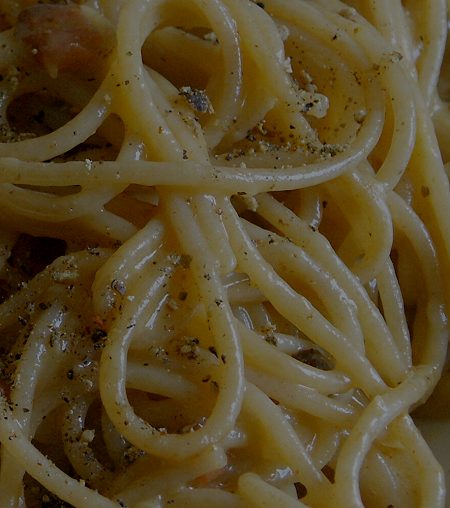 spaghetti carbonara - nudeldiaet
